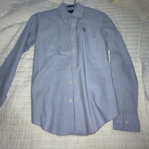 Light Blue Polo Button Down